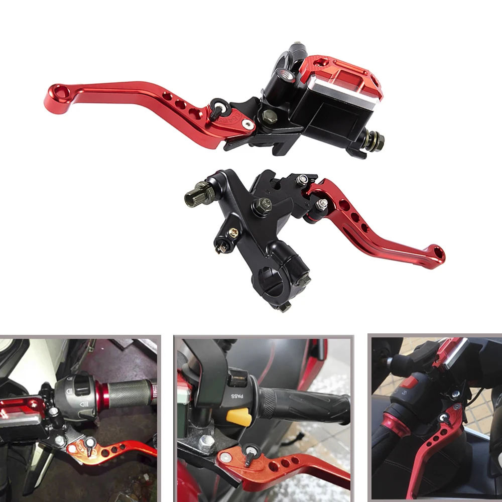 

7/8" Motorcycle Hydraulic Brake Clutch Master Cylinder Reservoir Lever For Harley For Honda For Yamaha For Kawasaki For Suzuki