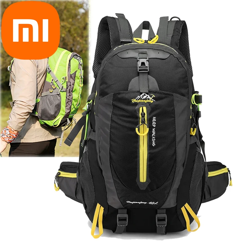 

Xiaomi Backpack 40L Outdoor Climbing Rucksack Travel Hiking Cross-country Camping Bag Men Women Sport Bag Waterproof Laptop s