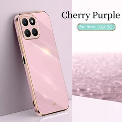 Cover di protezione per fotocamera anti-impronta premium - Custodia in TPU morbido per Honor X6A 5G