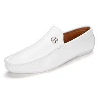 Leather Men Shoes Luxury Designer Casual Mens Loafers Man Moccasins Breathable Slip On Flats Driving Shoes Zapatillas Hombre 1