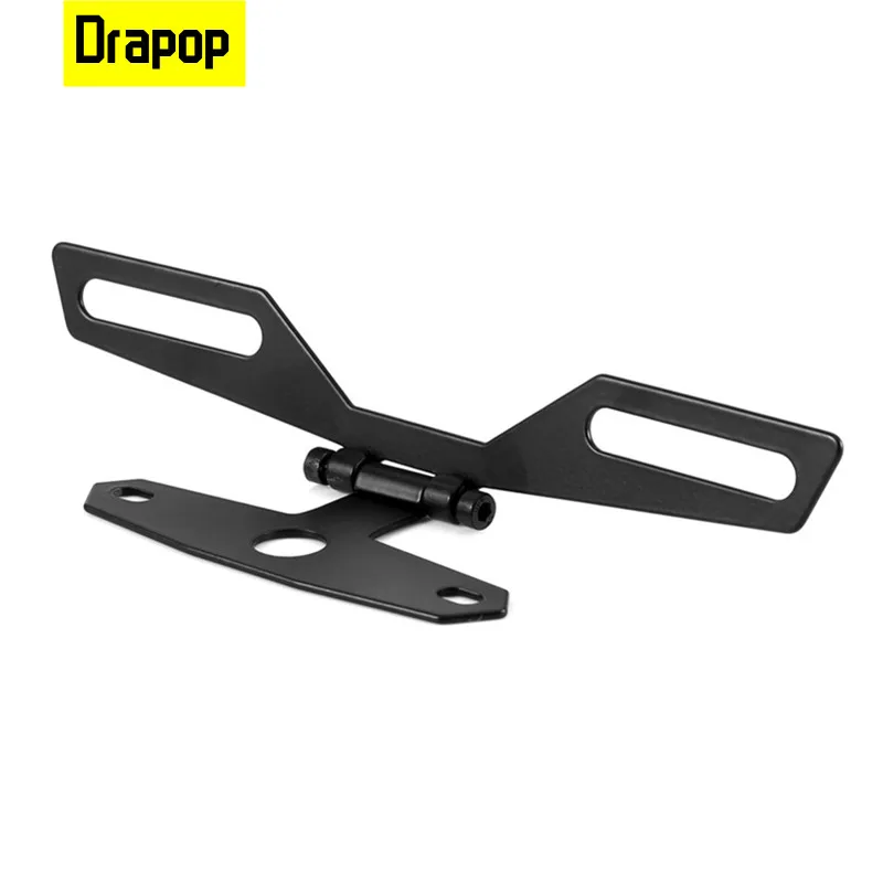 Motorcycle License Plate Holder Drapop Universal