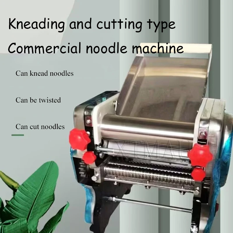 Household/Commercial Electric Dough Sheeter Stainless Steel Noodle Maker Dough  Roller Presser Machine - AliExpress