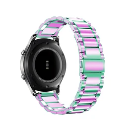 Stainless Steel Watchband Strap for 22MM Width (Colorful)