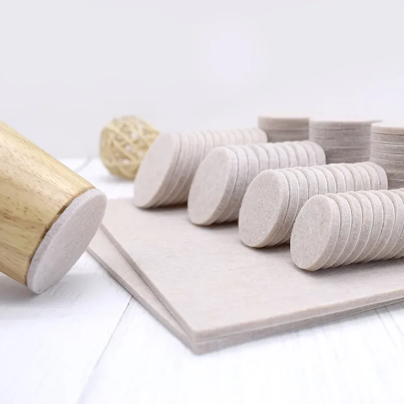 Durable Self-Adhesive Felt Pads - Non-Slip, Anti-Scratch Furniture Protectors