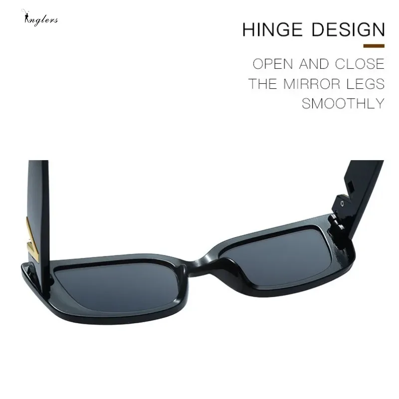 Retro Rectangle Sunglasses Women Vintage Small Frame Sun Glasses Ladies Classic Black Square vintage sunglasses