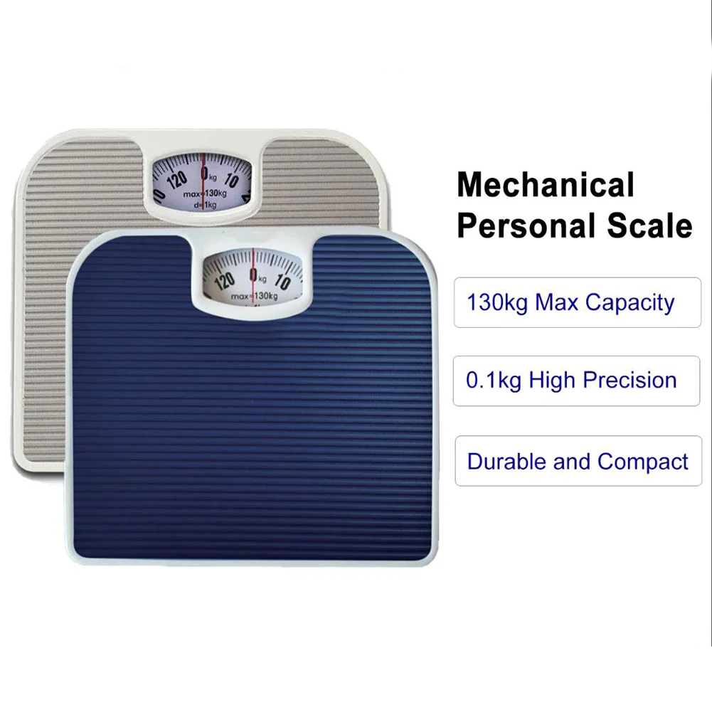 Portable Mechanical Scale Reusable Manual Spring Scale Mechanical Dial Bath Scale Weight Management Health Monitoring
