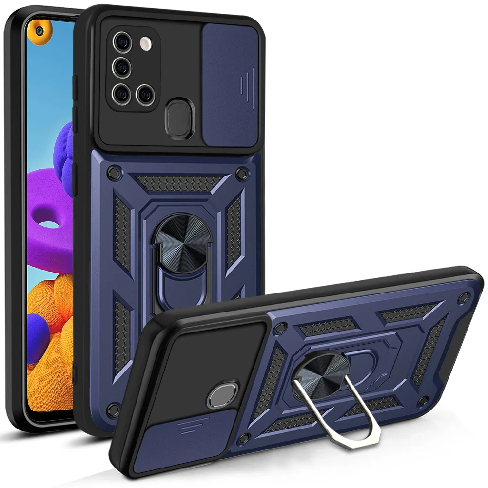 Shockproof Armor Case For Samsung Galaxy A21s A10s A20s A02 A12 A20 A30 A50 A31 A22 A04 A04S Cover Camera Lens Protection Fundas 6