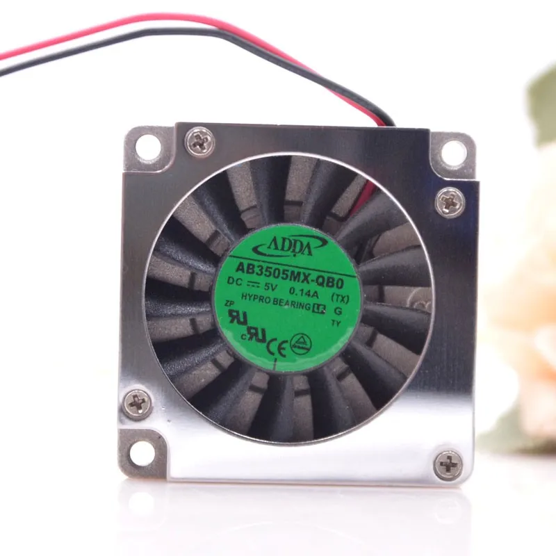 

/ 5V 0.14A AB3505MX-QB0 3510 USB TURBINE BLOWER METAL FAN