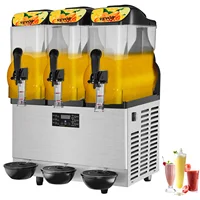 VEVOR Commercial Slushy Machine,12L X 3 Stainless Steel Margarita Smoothie Frozen Drink Maker,860W Slushy Machine for Home Party 1