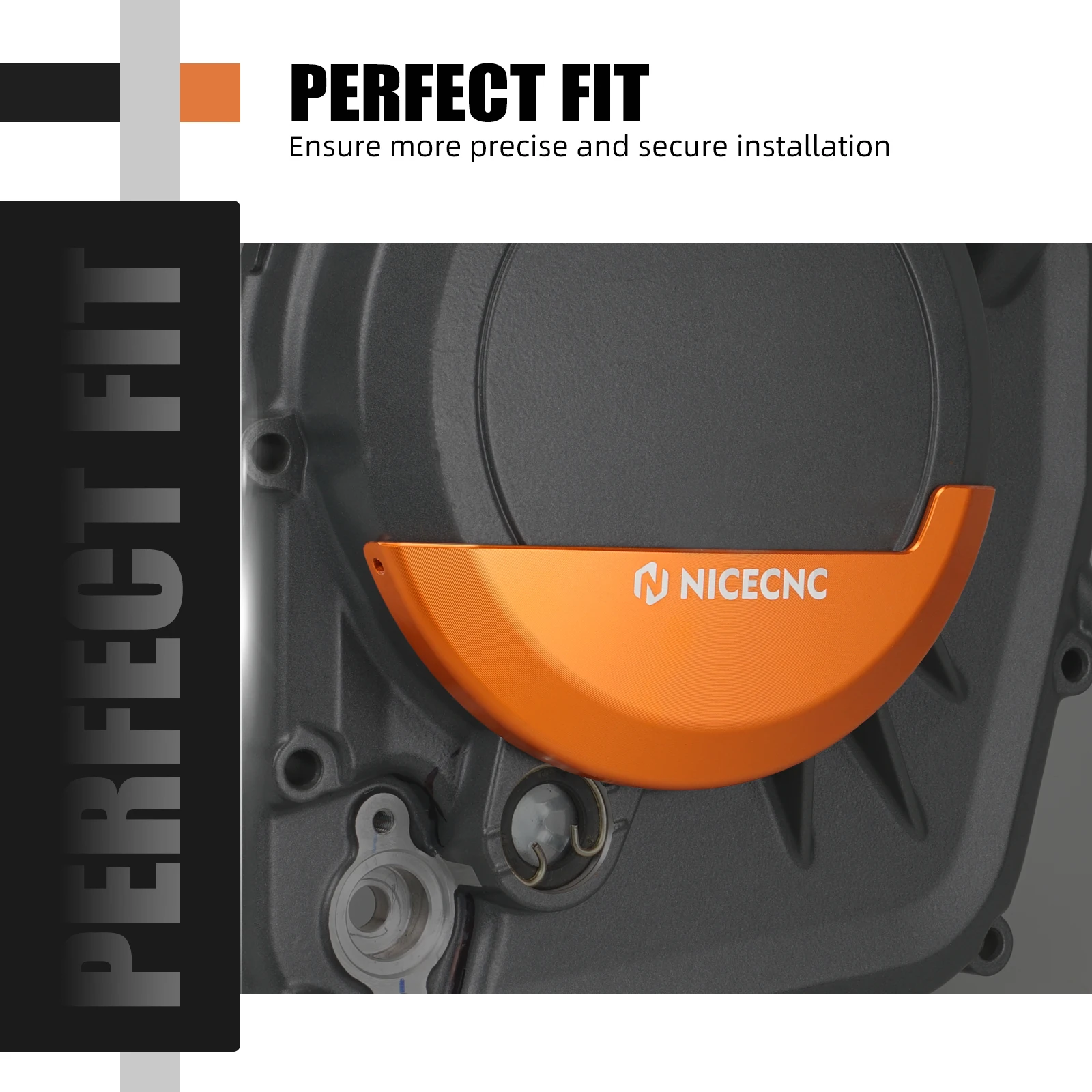 Für KTM 2020–2024 390 Adventure 250 Adventure Motorkupplungsdeckelschutz 250 Duke 390 Duke 250 390 Duke RC 250 RC390 2014–2023 – Detail 7