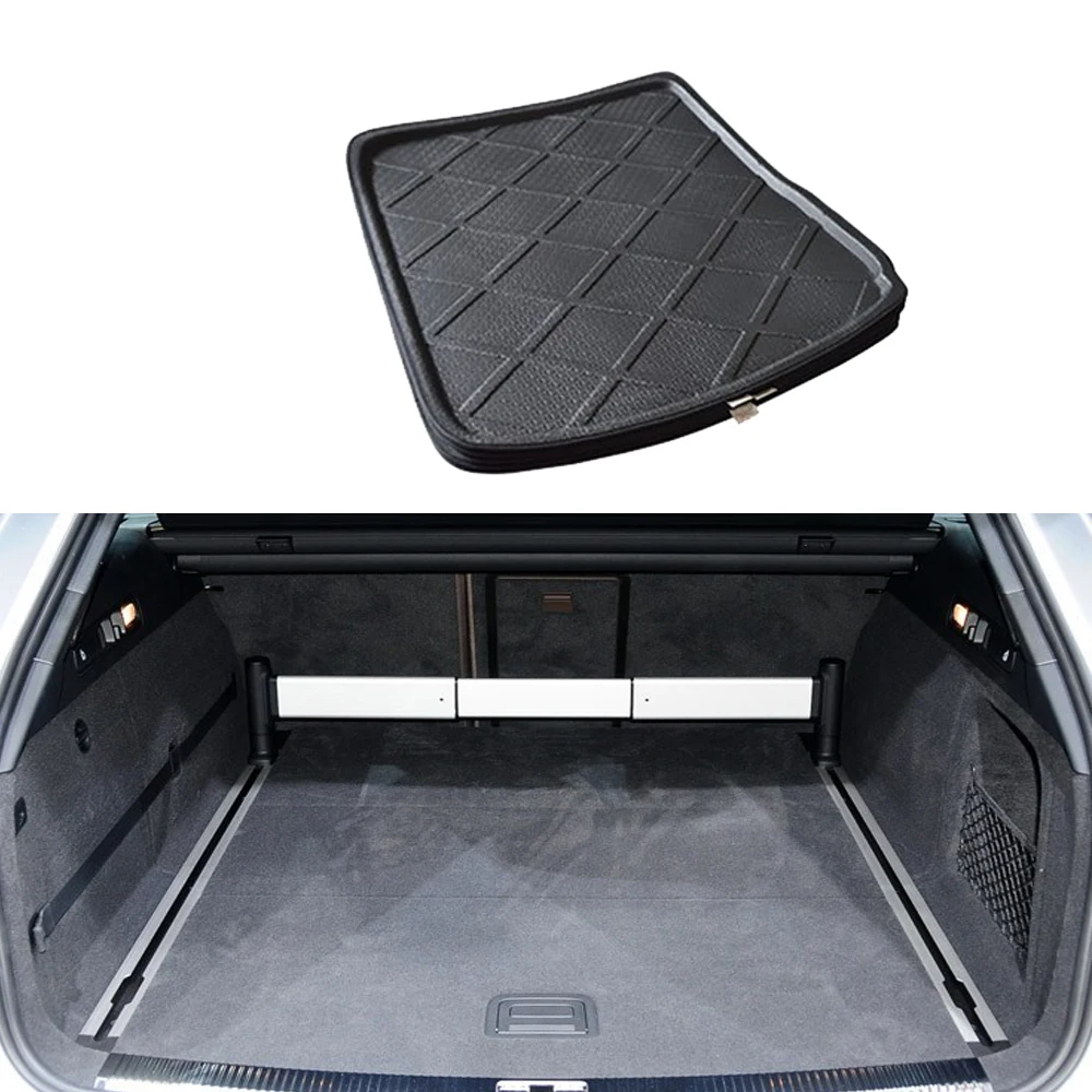 Alfombrilla De Maletero Para Audi A6 C8 Allroad 2018-2023 | Cuero XPE Impermeable Y Antirrayas | Fácil De Limpiar
