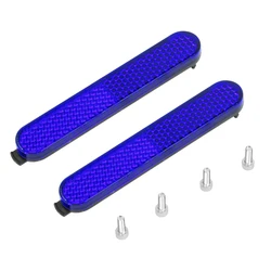 Universal Reflective Wheel Tyre Cover with Hub Protection and Night Safety Strip (Blue)