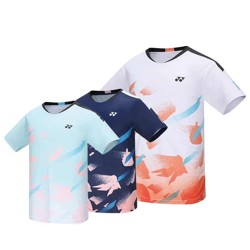 Yonex Badminton Clothing Men's Women's Competition Clothing Moisture Absorption Quick-drying Sports Short-sleeved 110184