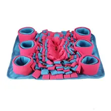 

Hot Selling Pet Mat Dog Sniffing Mat Machine Washable Non Slip Cat Litter Kennel Puzzle Training Food Seeking Dog Mat