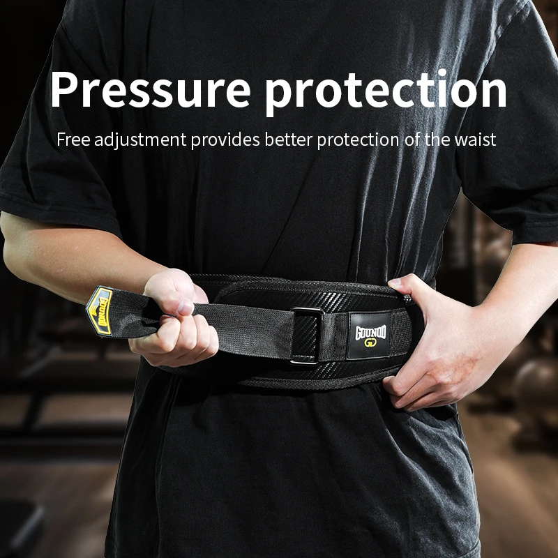 1 قطعة GOUNOD رفع الأثقال حزام خصر كمال الاجسام ال...