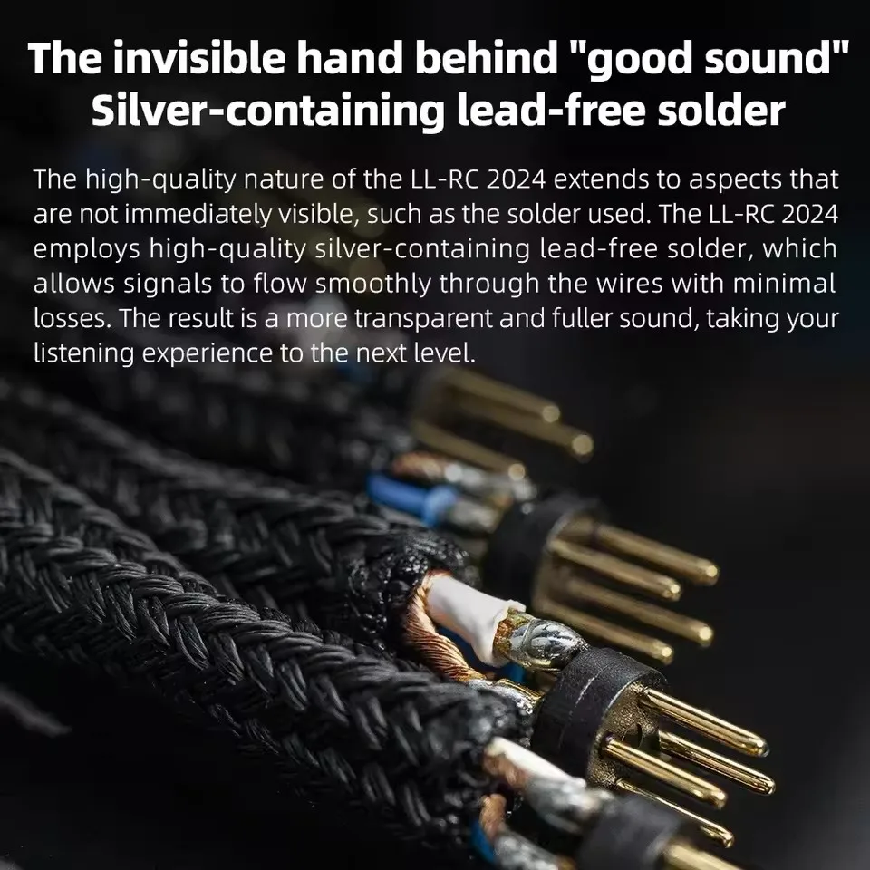 FIIO LL-RC 2024 1.5M/3M 古河銅バランス 4.4/3.5 オス - デュアル 3.5