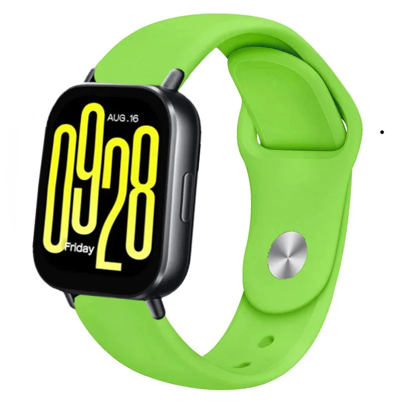 Comfortable 22mm Soft Silicone Strap - Replaceable Wristband for Smartwatches