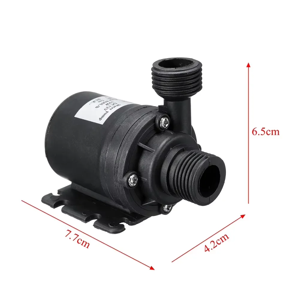 Water pump Ultra Quiet Mini Brushless Motor Submersible Aquarium Water Pump Adapter Pond Fountain for Fish Tank Separate Plug