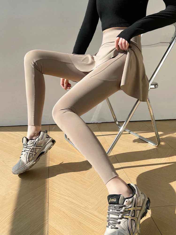 طماق الرياضة النساء اللياقة البدنية عالية الخصر ال...