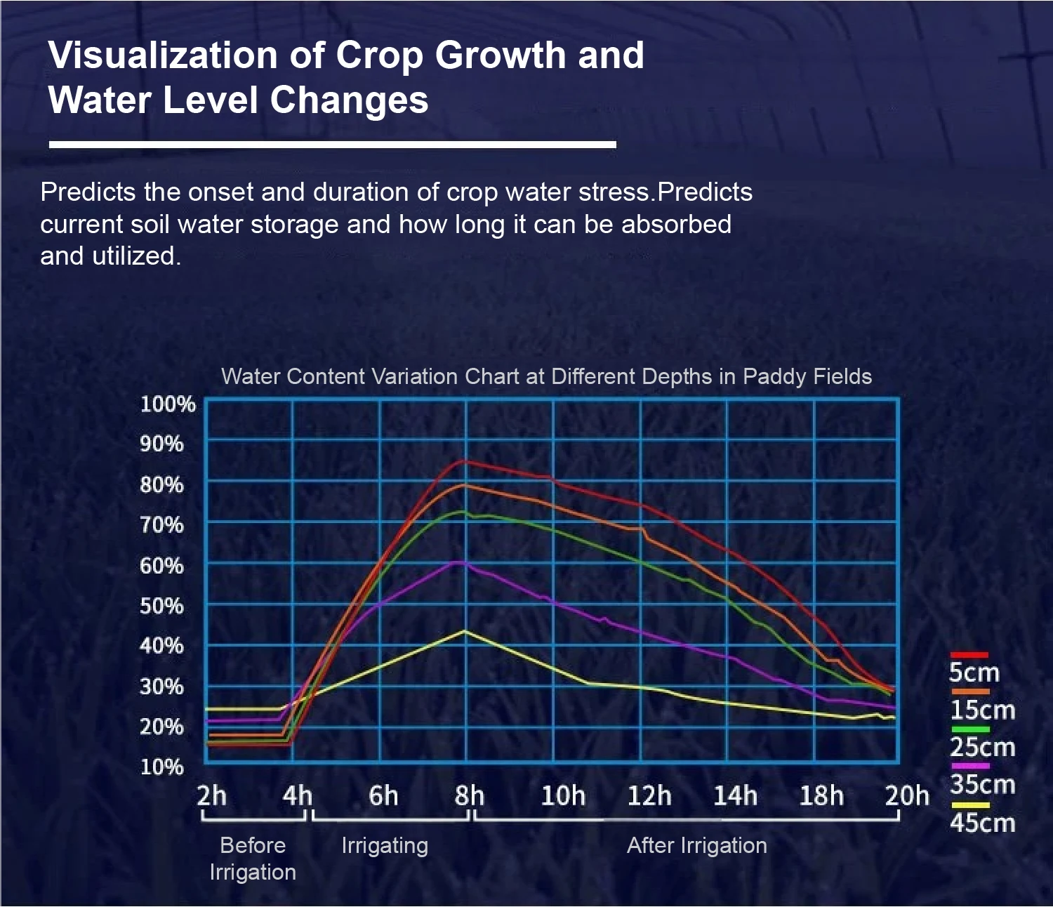 High Precision RS485 Soil Moisture & Temperature & EC Sensor Multiparameter Soil