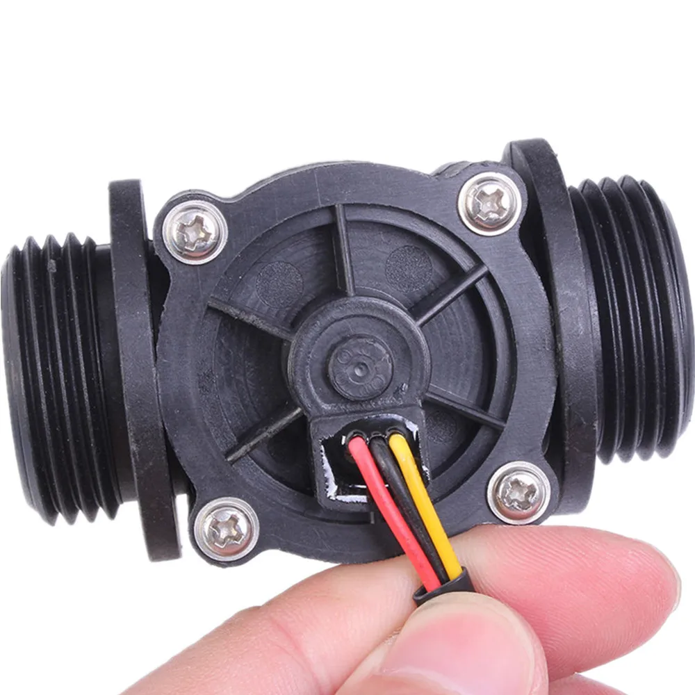 【Best SKU活动价 Guaranteed】 DC 5V-24V DN25 Water Flow Sensor Switch 1-60L ...