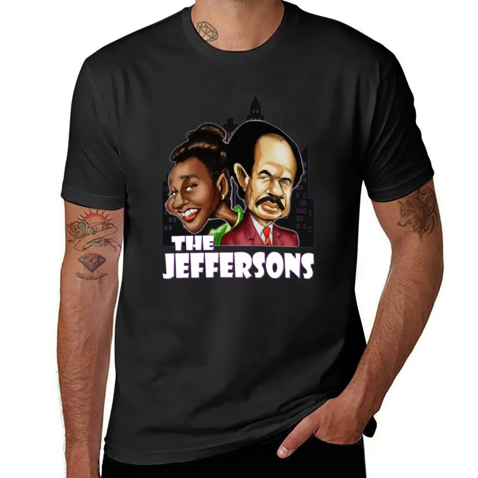 The Jeffersons T-Shirt graphics shirts graphic tees fruit of the loom mens t shirts