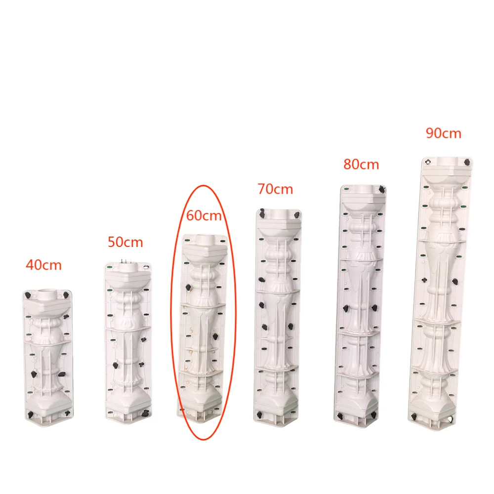 ABS Precast Concrete Plastic Baluster Molds for Garden or House