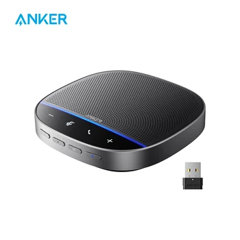 Anker PowerConf S500 스피커폰, 줌 룸 및 Google Meet 인증, USB-C 스피커