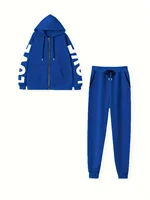 Women Clothes Sets 2025 New Casual GreyTracksuits Two Piece Set Women Sport Suit Hoodies Jogging Size Harajuku - Image 5