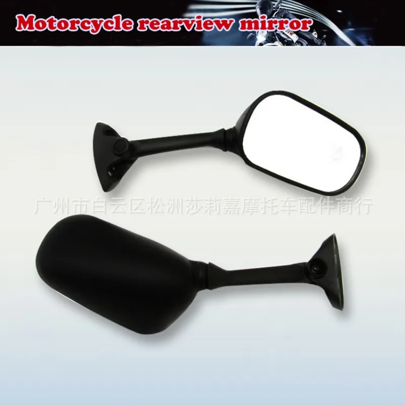 2x 7/8" 20mm Motorcycle Rear View Mirrors Anti-Glare HD Motorbike Handlebar End Side Mirror for Scooters ATV Bike Motorcycles