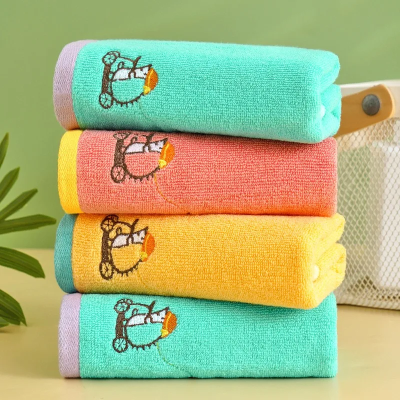 Cotton-Baby-Towels-Soft-Cartoon-Children-Bath-Towel-for-Newborns-Kids ...