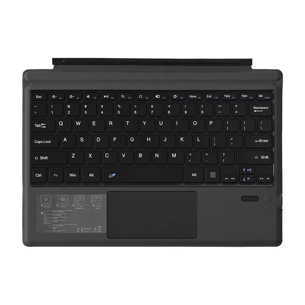 Ultra-Slim Portable Bluetooth-Compatible Wireless Tablet Keyboard for Surface Pro 3/4/5/6/7 for Office Desktop Tool