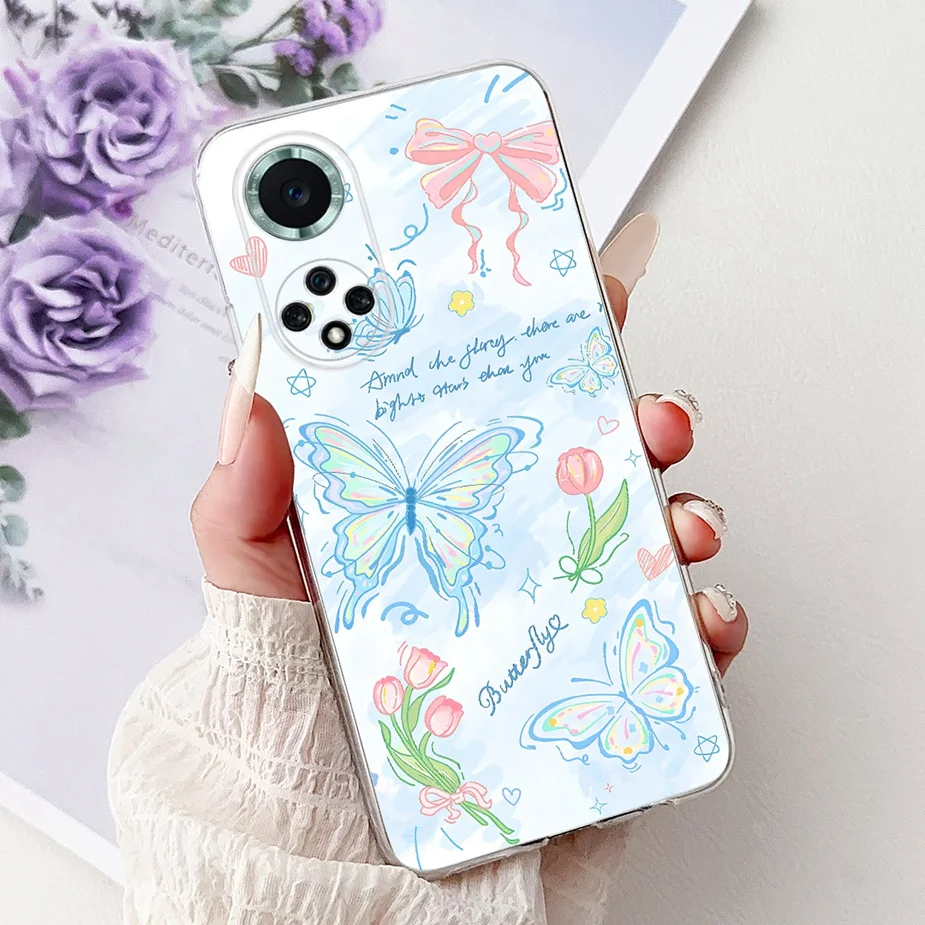 Stylish Butterfly Painted Soft Slim Phone Case