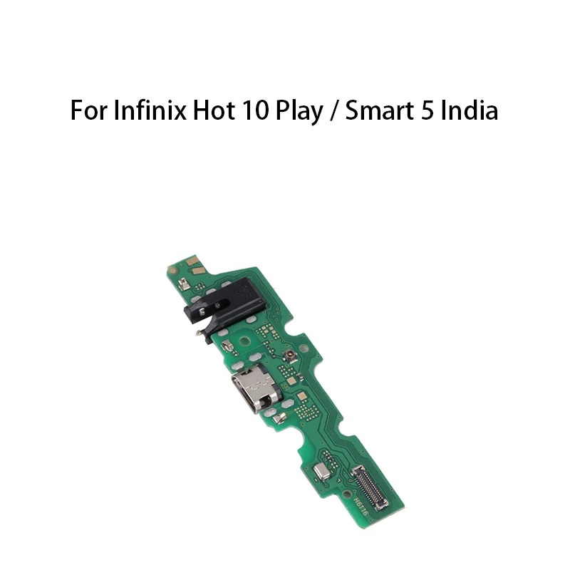 

OEM USB Charge Port Jack Dock Connector Charging Board Flex Cable For Infinix Hot 10 Play / Smart 5 India / X688C X688