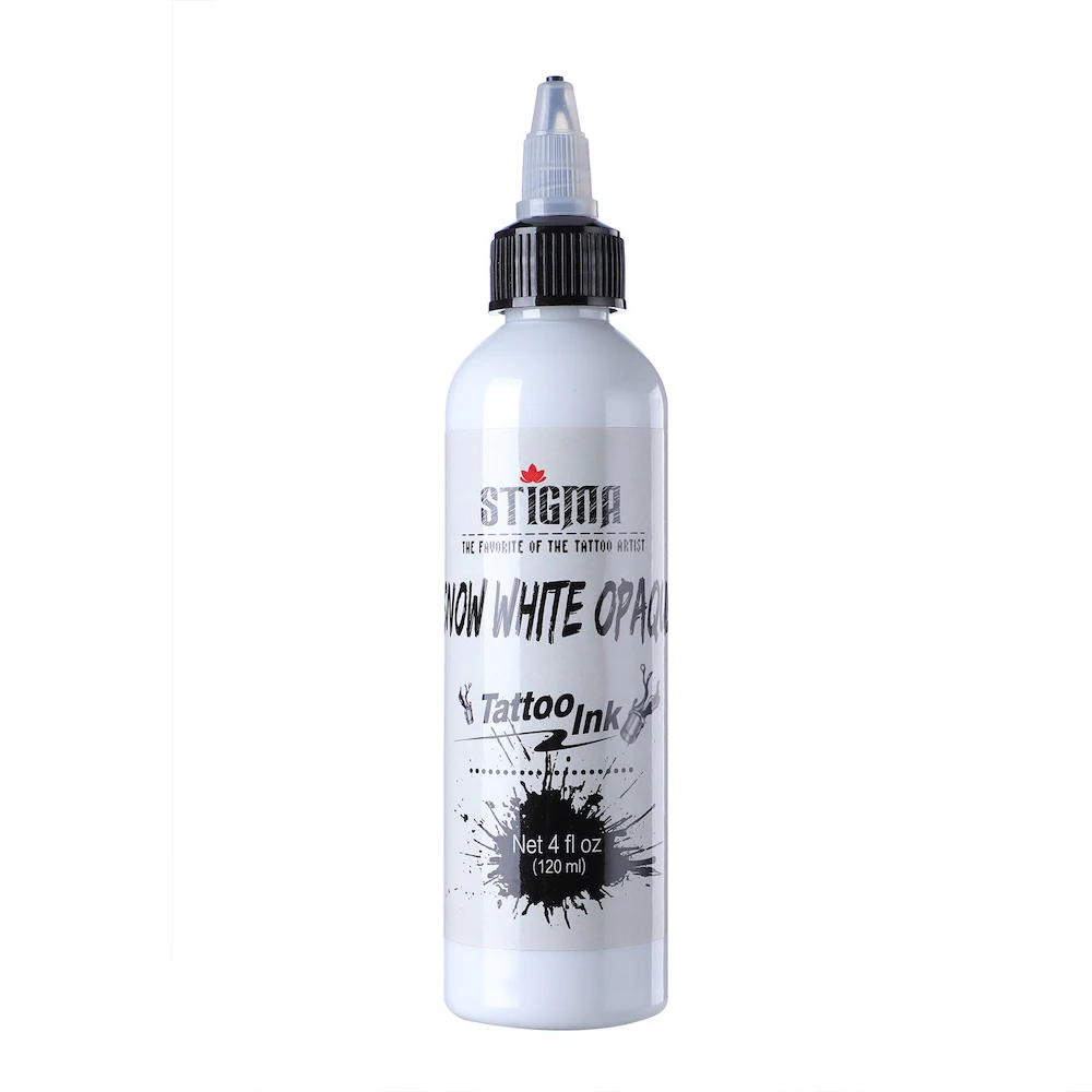 STIGMA 120ml White Tattoo Ink Professional Natural Permanent Tattoo Pigment For Tattoos And body Art Safe Lasting Coloring New