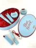 Joocyee Winter Blues Christmas Makeup Gift Box Mirror Lip Glaze Matte Lipstick Blush 1