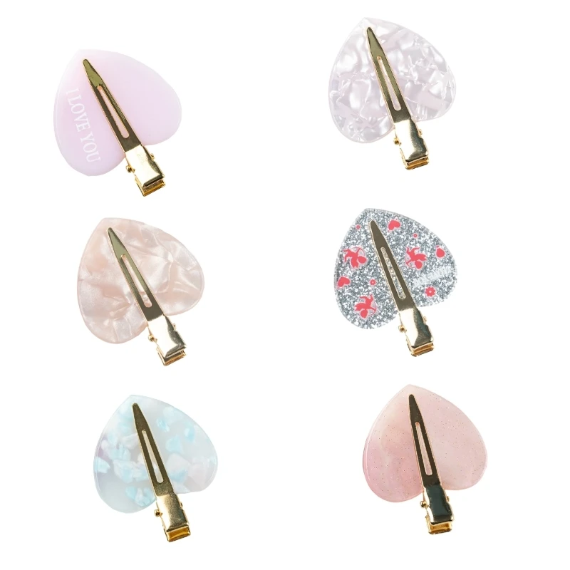 

Girls Traceless Hair Clip Sequins Star Hair Clip for Teen Carnival Photography
