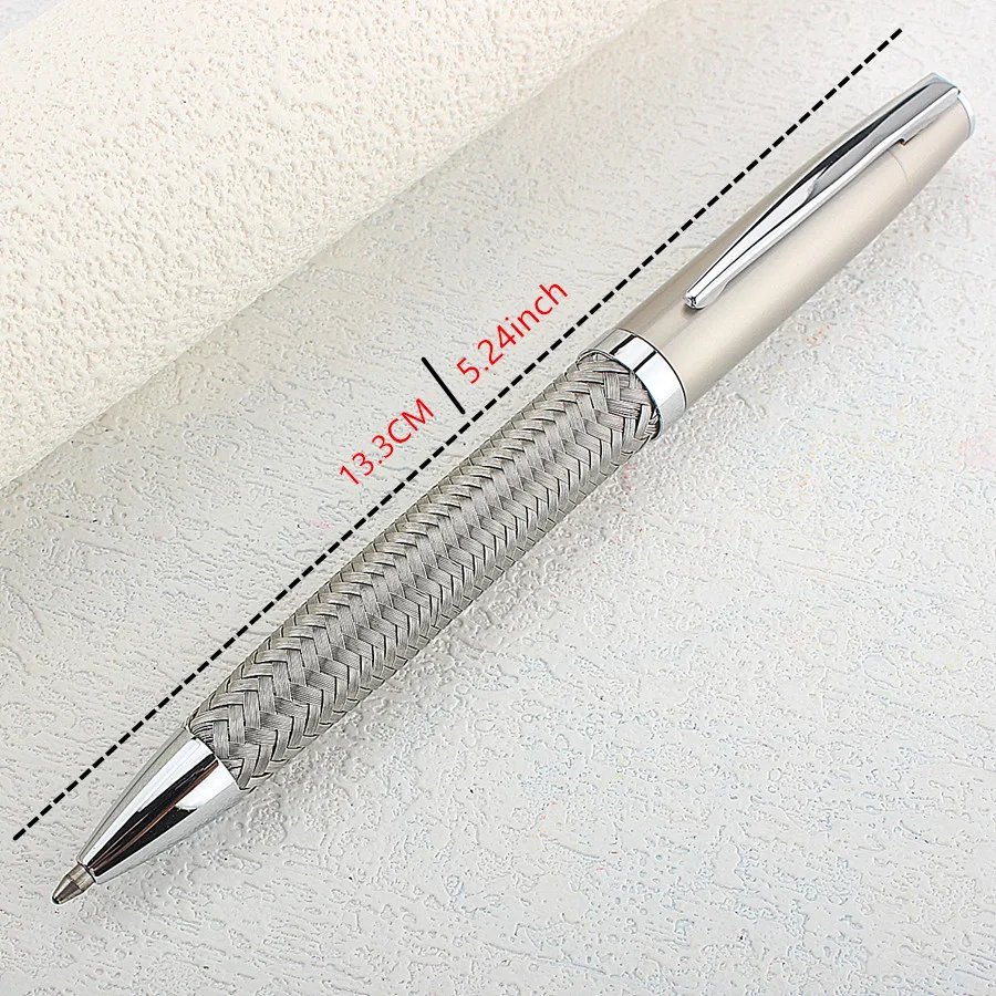 Hochwertiger Metall-Kugelschreiber für Männer und Frauen Erwachsene Studenten Schreibübung Stift 0,7 MM Spitze – Detail 29