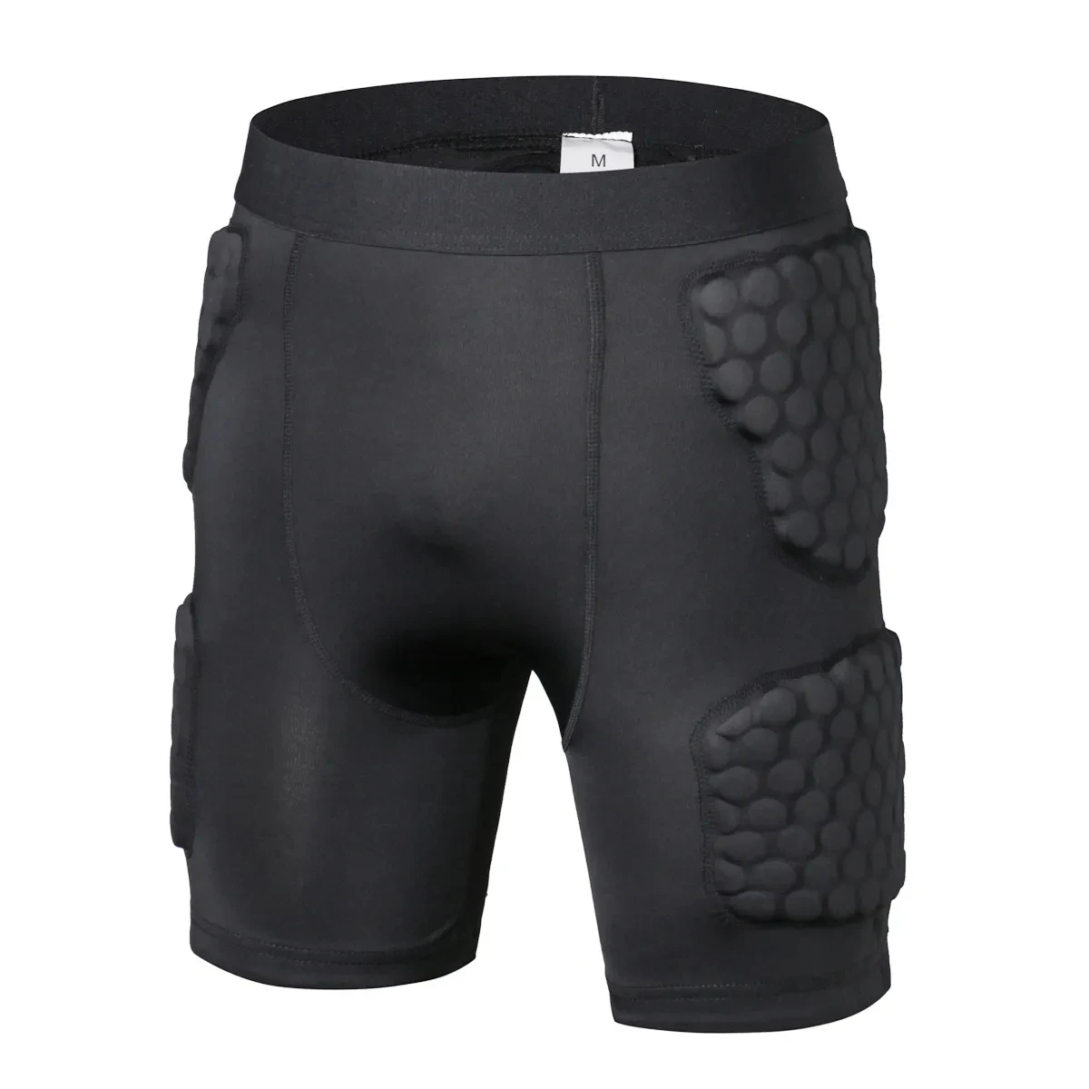 Men's Padded Compression Shirt Protective T Shirt Rib Chest Protector for Football Paintball Baseball Rugby uniform