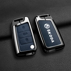 Premium Car Remote Key Fob Protective Shell & Keychain Accessory (B - blue)