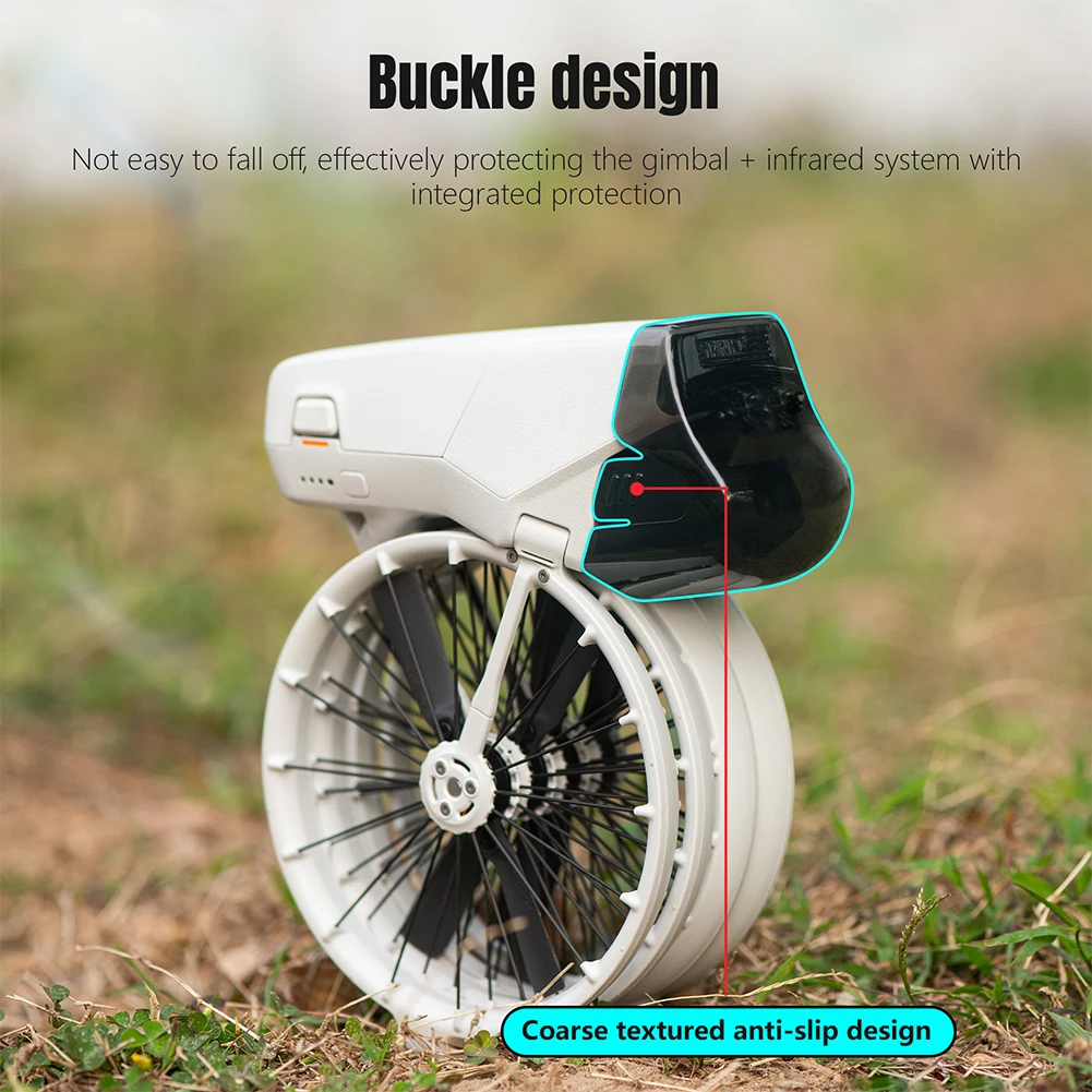For DJI Flip Gimbal Protection Cover Dust-proof Cap Anti-scratch Lens Fixed Buckle Cover Cap for DJI Flip Drone Accessories