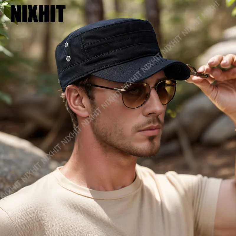Spring Autumn Outdoor Soft Flat Hat Men's Cap Women Travel Baseball Cap Trucker Sport Fishing Running Hiking Camping A443