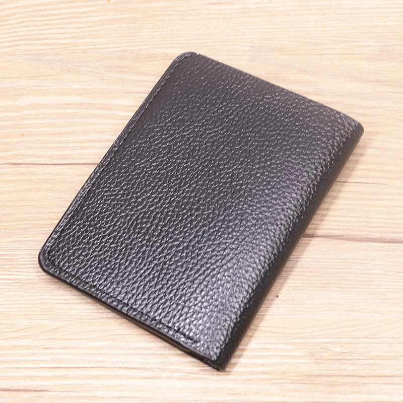 Premium Soft PU Leather Unisex Slim Bifold Wallet with ID and Card Holder
