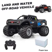 JJRC Q156 Remote Control Toy 4WD Off Road Amphibious Climbing Vehicle Waterproof Stunt Remote Control Car children Toys Gift 1
