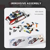 City Technical Super Speed Racing Car Model Building Blocks MOC Mini Movie Vehicle Assembly Bricks DIY Toys For Kids Gifts 4