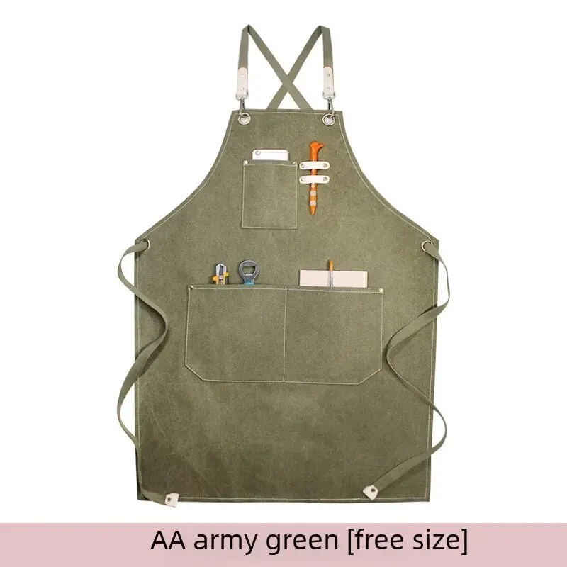 Thick canvas AA style army green