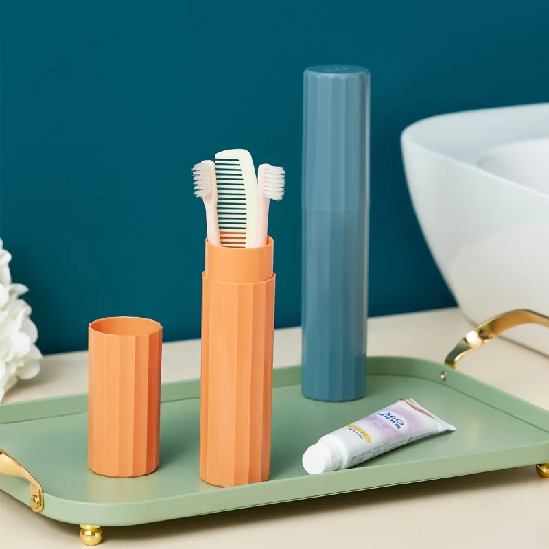 Portable Toothbrush Box Holder With Cover For Travel