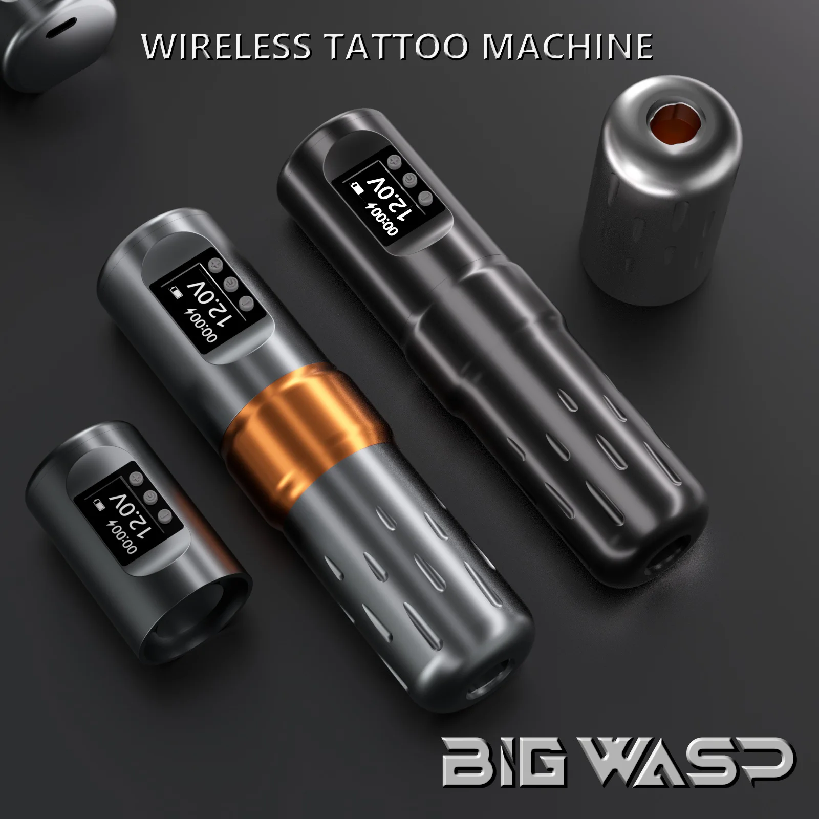 New Wireless Tattoo Machine 1800mAh Battery Coreless Motor Professional Tattoos Pen Rotary Gun For Tattoo Artists Beginners Tattoo Supplies Tattoo Pen