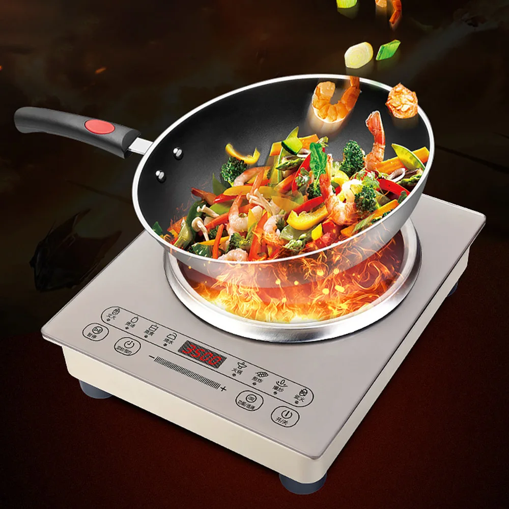 Concave Induction Cooker Household Concave High Power 3500w Embedded Commercial Stir-Fry Smart Stove