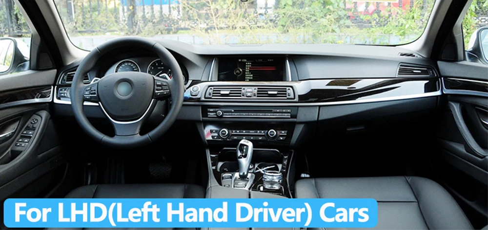 7 teile/satz LHD Innen Armlehne Tür Pull Griff Panel Innen Trim Abdeckung Für BMW 5 Serie F10 F11 F18 520i 523i 525i 528i 535i – Detail 2